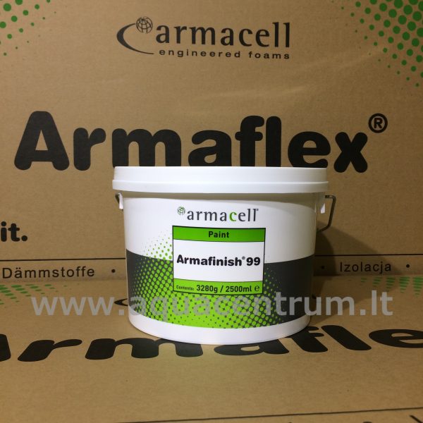 Armaflex Armafinish99 izoliacijos dažai 2,5 litro kibirėlis
